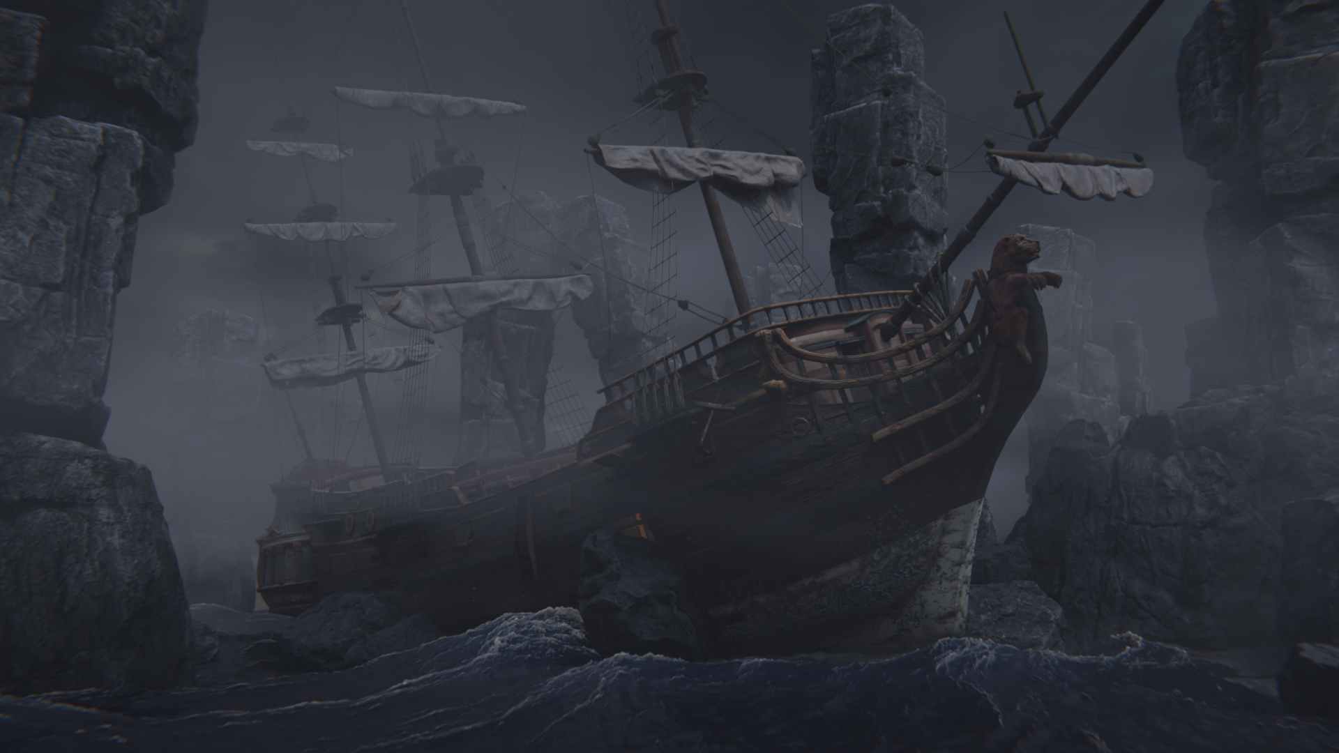 Shipwreck splash image